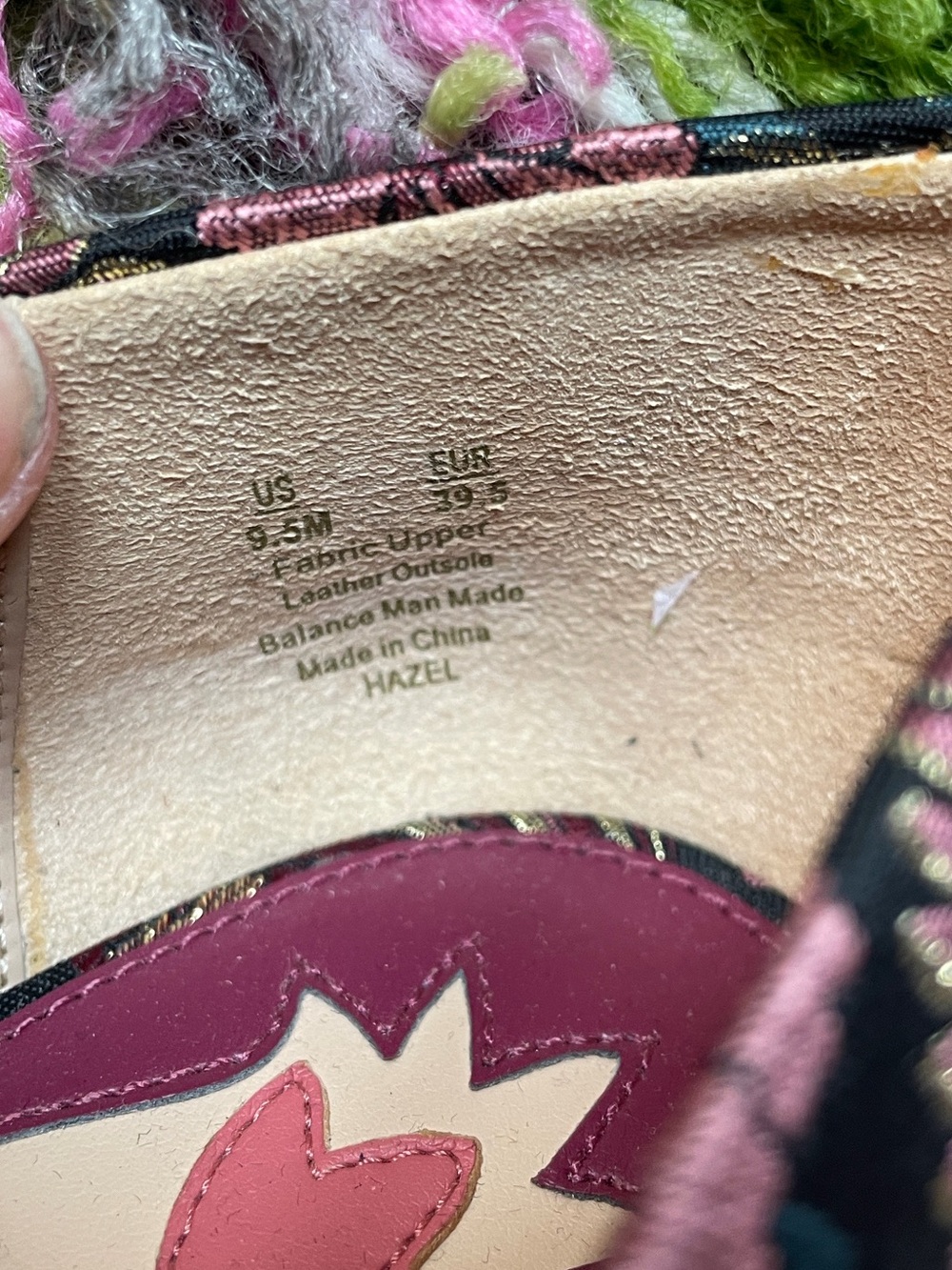 NWOT Sam Edelman Hazel Taper Toe Heeled Pump - Bird Print Fabric - Picture 10 of 14